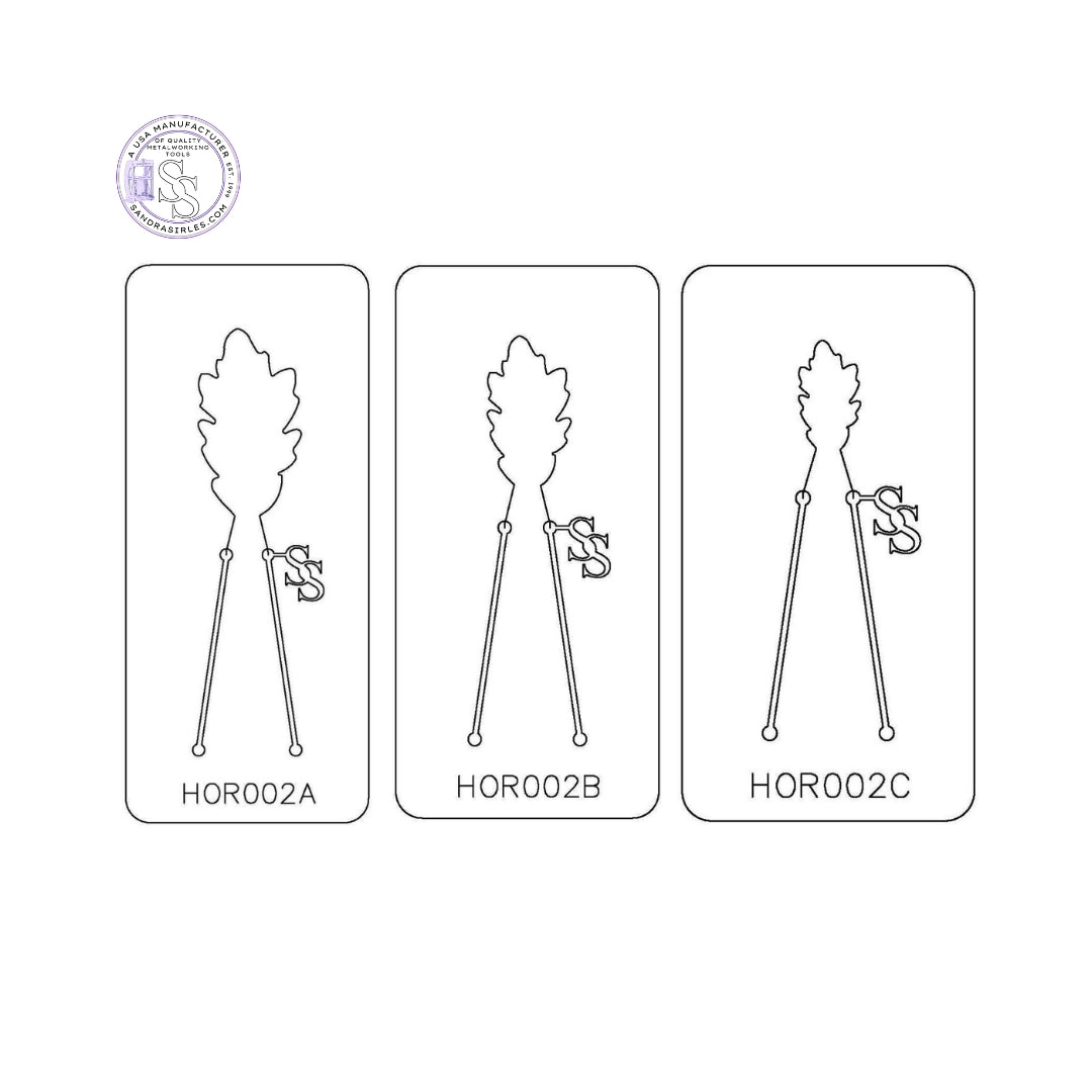 PANCAKE DIE HOR002 LEAF OAK